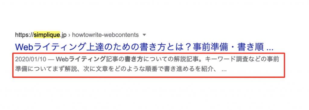description